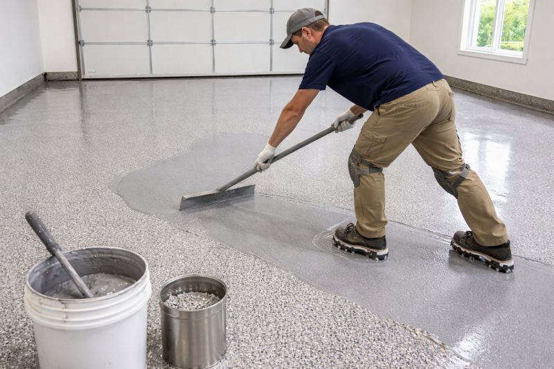 Basement Floor Epoxy Service in Greensboro, NC