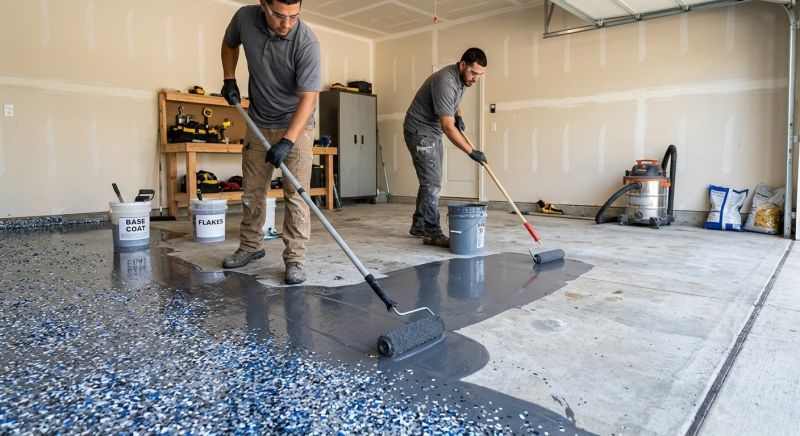 Epoxy Floor Coating Service in Alexandria, VA