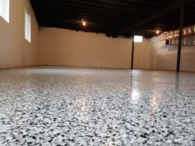 Garage Floor Staining in Winston Salem, NC